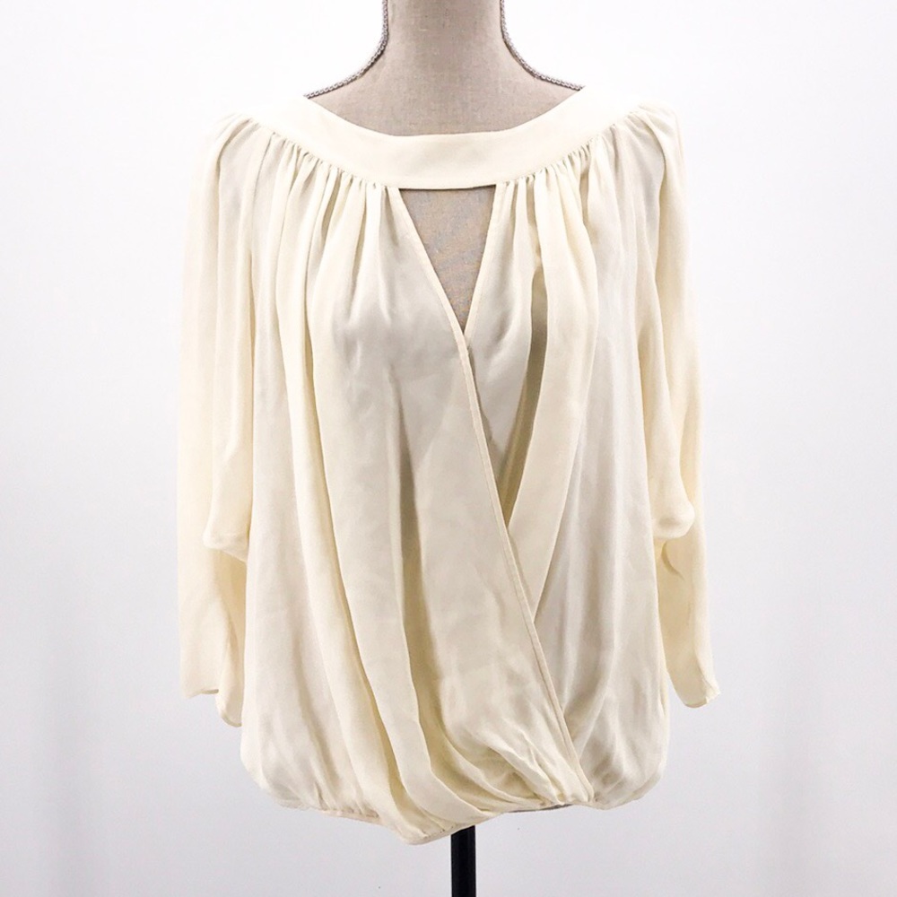 Parker Silk Choker Blouse - NWOT